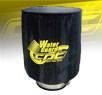 CPT Universal Water Guard Short Ram Cold Air Intake Pre-Filter Air Filter Cover (Black) - Large