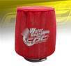 CPT Universal Water Guard Short Ram Cold Air Intake Pre-Filter Air Filter Cover (Red) - Medium