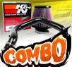 K&N® Air Filter + CPT® Cold Air Intake System (Black) - 03-06 Toyota Matrix XR 1.8L 4cyl