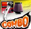 K&N® Air Filter + CPT® Cold Air Intake System (Polish) - 03-06 Toyota Matrix XR 1.8L 4cyl