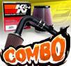 K&N® Air Filter + CPT® Cold Air Intake System (Black) - 11-15 Chevy Cruze Turbo 1.4L 4cyl (exc. models with secondary air pump)