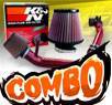 K&N® Air Filter + CPT® Cold Air Intake System (Red) - 06-09 Mazda MX-5 Miata 2.0L 4cyl