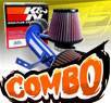 K&N® Air Filter + CPT® Cold Air Intake System (Blue) - 07-12 Nissan Altima 2.5L 4cyl