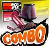 K&N® Air Filter + CPT® Cold Air Intake System (Red) - 07-12 Nissan Altima 2.5L 4cyl