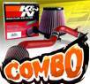 K&N® Air Filter + CPT® Cold Air Intake System (Red) - 09-14 Acura TSX 2.4L 4cyl