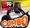 K&N® Air Filter + CPT® Cold Air Intake System (Black) - 12-15 Honda Civic 1.8L 4cyl