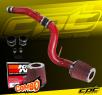 K&N® Air Filter + CPT® Cold Air Intake System (Red) - 16-20 Honda Civic 1.5L Turbo 4cyl (exc Si)