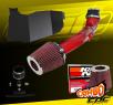 K&N® Air Filter + CPT® Cold Air Intake System (Red) - 16-20 Honda Civic 2.0L Non-Turbo 4cyl