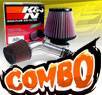 K&N® Air Filter + CPT® Cold Air Intake System (Polish) - 10-12 Ford Fusion 2.5L 4cyl