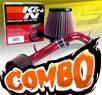K&N® Air Filter + CPT® Cold Air Intake System (Red) - 10-12 Ford Fusion 2.5L 4cyl