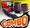 K&N® Air Filter + CPT® Cold Air Intake System (Black) - 12-20 Chevy Sonic 1.4L Turbo 4cyl