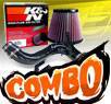 K&N® Air Filter + CPT® Cold Air Intake System (Black) - 11-14 Kia Optima Turbo 2.0L 4cyl