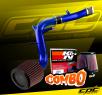 K&N® Air Filter + CPT® Cold Air Intake System (Blue) - 13-16 Hyundai Veloster Turbo 1.6L 4cyl
