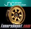 JNC Wheels - 17&quto; JNC048 PLATINUM Gold Rim - 4x100 - 17x9 inch (1 Single Wheel Only)