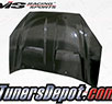 VIS Xtreme GT Style Carbon Fiber Hood - 00-04 Ford Focus