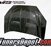 VIS Xtreme GT Style Carbon Fiber Hood - 00-04 Ford Focus