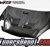 VIS Techno R Style Carbon Fiber Hood - 02-06 Acura RSX 