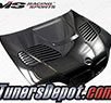 VIS GTR Style Carbon Fiber Hood - 02-05 BMW 325i 4dr Sedan E46