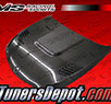VIS XTS Style Carbon Fiber Hood - 06-10 BMW 650i 2dr Coupe E63