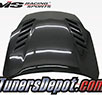 VIS Astek Style Carbon Fiber Hood - 03-08 Nissan 350Z