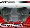 VIS G Speed Style Carbon Fiber Hood - 04-09 Mazda 3 3dr Hatchback