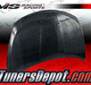 VIS OEM Style Carbon Fiber Hood - 07-09 Nissan Versa