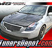 VIS Terminator Style Carbon Fiber Hood - 07-09 Nissan Altima 2dr