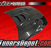 VIS MS Style Carbon Fiber Hood - 09-15 Nissan GT-R R35