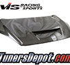 VIS M Speed Style Carbon Fiber Hood - 10-13 Mazda 3 3dr Hatchback