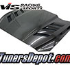 VIS AMS Style Carbon Fiber Hood - 15-16 Ford Mustang 