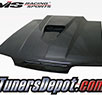 VIS SS Style Carbon Fiber Hood - 87-93 Ford Mustang 