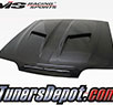 VIS Stalker 2 Style Carbon Fiber Hood - 87-93 Ford Mustang 