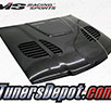 VIS GTR Style Carbon Fiber Hood - 92-98 BMW 328i 4dr E36