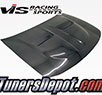 VIS Xtreme GT Style Carbon Fiber Hood - 94-01 Acura Integra