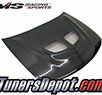 VIS EVO Style Carbon Fiber Hood - 95-99 Dodge Avenger 2dr
