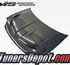 VIS Xtreme GT Style Carbon Fiber Hood - 95-99 Dodge Neon