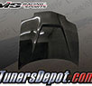 VIS Invader Style Carbon Fiber Hood - 95-02 Pontiac Sunfire