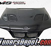 VIS GTR Style Carbon Fiber Hood - 99-00 BMW 328ci 2dr E46