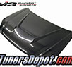VIS Invader Style Carbon Fiber Hood - 98-01 Nissan Altima 4dr