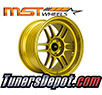 MST Wheels Suzuka (Set of 4) - Universal 18x8.5 Candy Gold Pearl (5x114.3, ET+35)