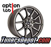 Option Lab Wheels R716 (Set of 4) - Universal 18x9.5 Noble Grey (5x114.3, ET+35)