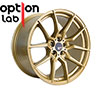 Option Lab Wheels R716 (Set of 4) - Universal 18x9.5 Top Secret Gold (5x100, ET+35)