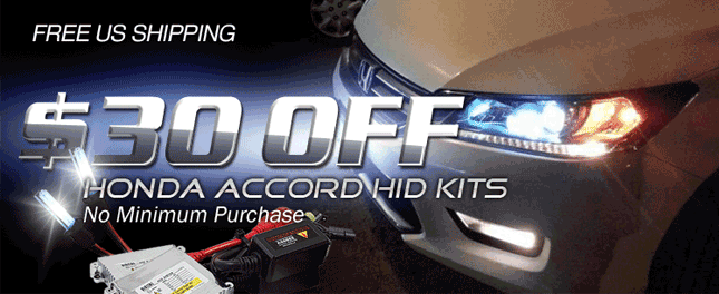 Honda accord hid kits On Sale