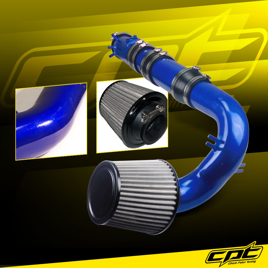 For 0411 Mazda RX8 RX8 1.3L Blue Cold Air Intake + Stainless Air