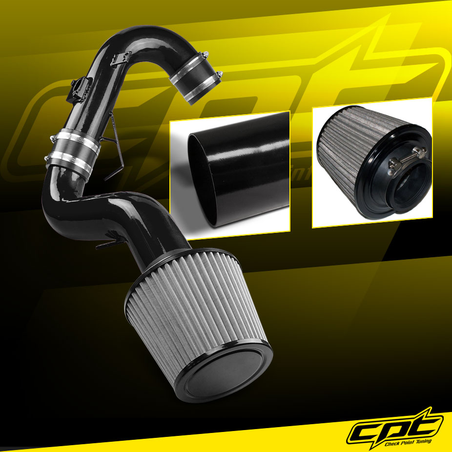 For 1116 Scion tC 2.5L 4cyl Black Cold Air Intake + Stainless Steel
